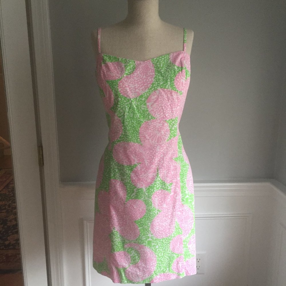 Lilly Pulitzer McCallum Dress Limeade Cheat-Ya